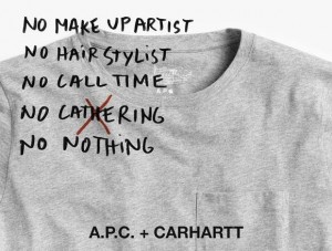 A.P.C. x Carhartt – Fall/Winter 2013 Collection