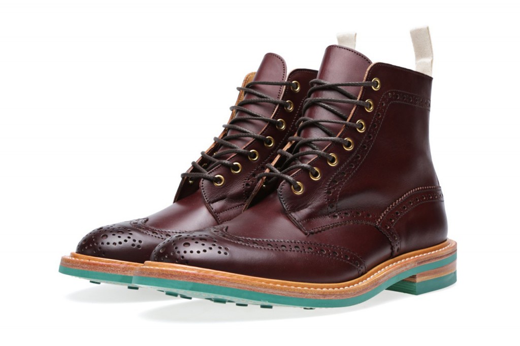 End. x Tricker’s Fall/Winter 2013 Colour Card ‘Stow’ Brogue Boot
