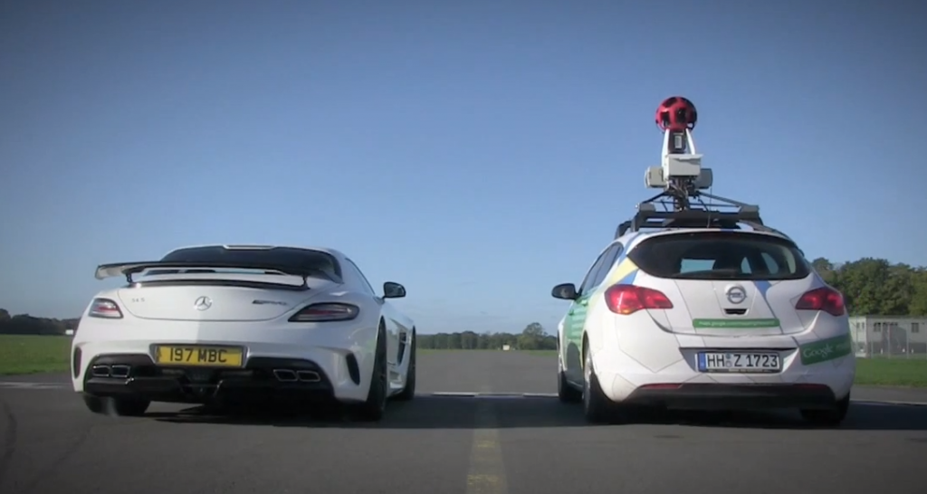 Video: Top Gear’s “The Stig” Races The Google Street View Car