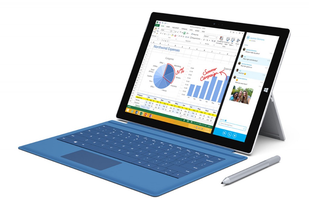 Microsoft Unveils New Surface Pro 3 Tablet