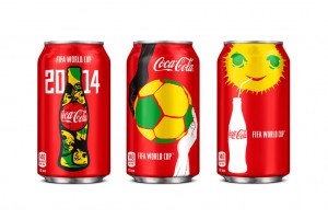 Coca-Cola Unveils New FIFA World Cup 2014 Can Design